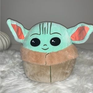 Squishmallows Grogu the Child Star Wars Baby Yoda 10" Stuffed Plush GUC
